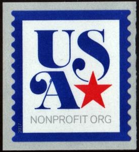 SC#5172 (5¢) USA Nonprofit Coil Single: 3K Coil, (2017) SA