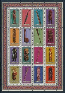 [116622] Aitutaki 1980 South Pacific Festival of Arts Souvenir Sheet MNH