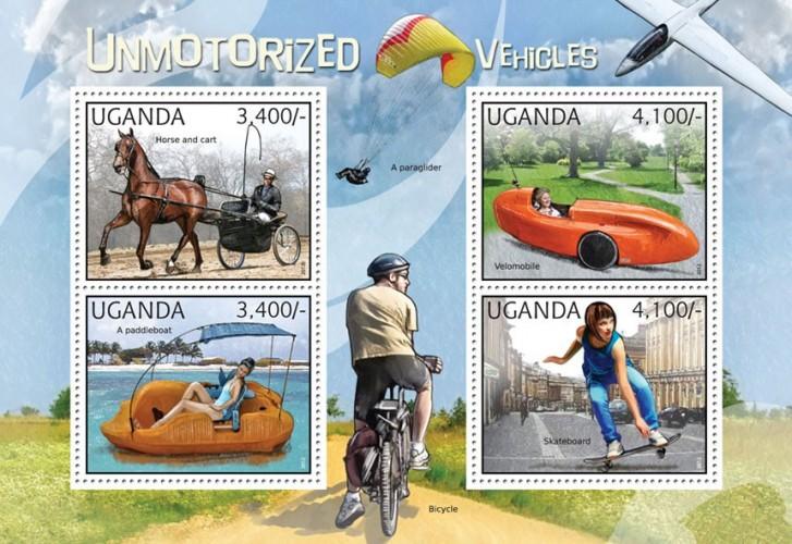 UGANDA 2012 SHEET UNMOTORIZED VEHICLES ugn12308a