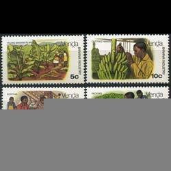 VENDA 1980 - Scott# 32-5 Banana Industry Set of 4 NH