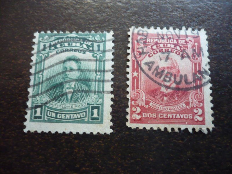 Stamps - Cuba - Scott# 247-252 - Used Set of 5 Stamps