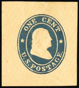 US Stamps # U19 Cut Square Mint XF