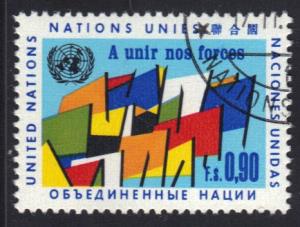 United Nations Geneva #10  1969 cancelled  90c