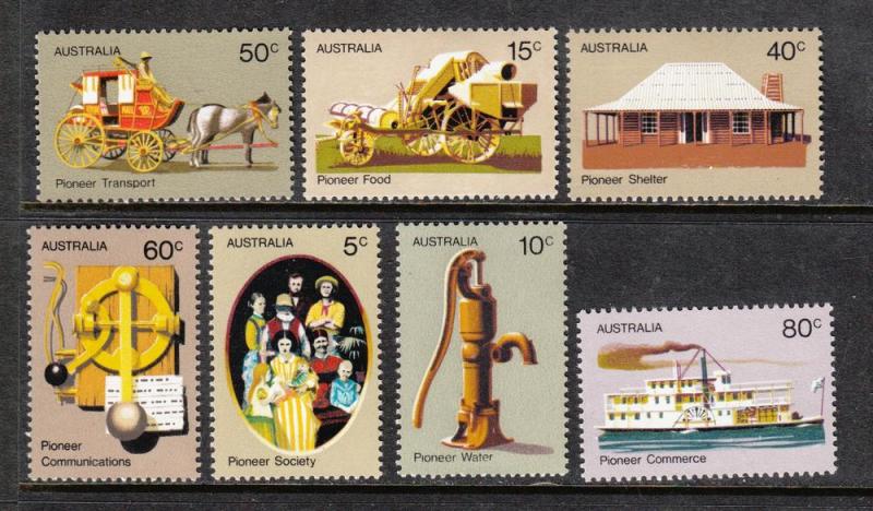 Australia Pioneers 532-8 MNH VF