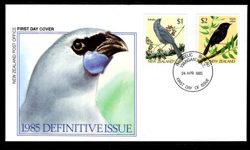 New Zealand 768-769 Birds U/A FDC