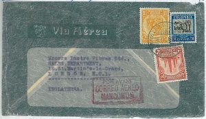 27369  - COLOMBIA - POSTAL HISTORY  - COVER to UK 1934 -  COFFEE \ PETROL