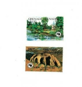 Grenadines 1984 616-7 - Queen Victoria - Set of two - MNH