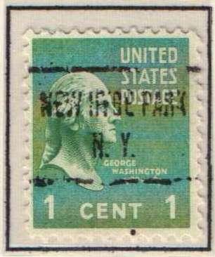 U.S. Precancel - New York, New Hyde Park