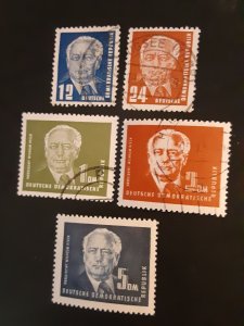 +German Democratic Rep. #54-57A       Used