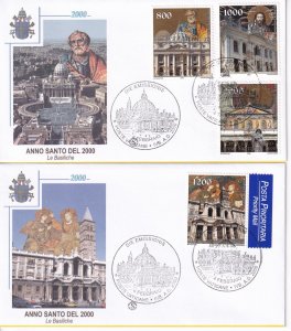 2000 - VATICAN - Scott #1137-1140  - FDC