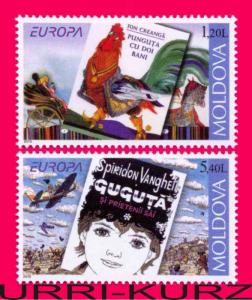 MOLDOVA 2010 Europa CEPT Children Books Fairy Tales 2v 674-675 Mi703-704 MNH