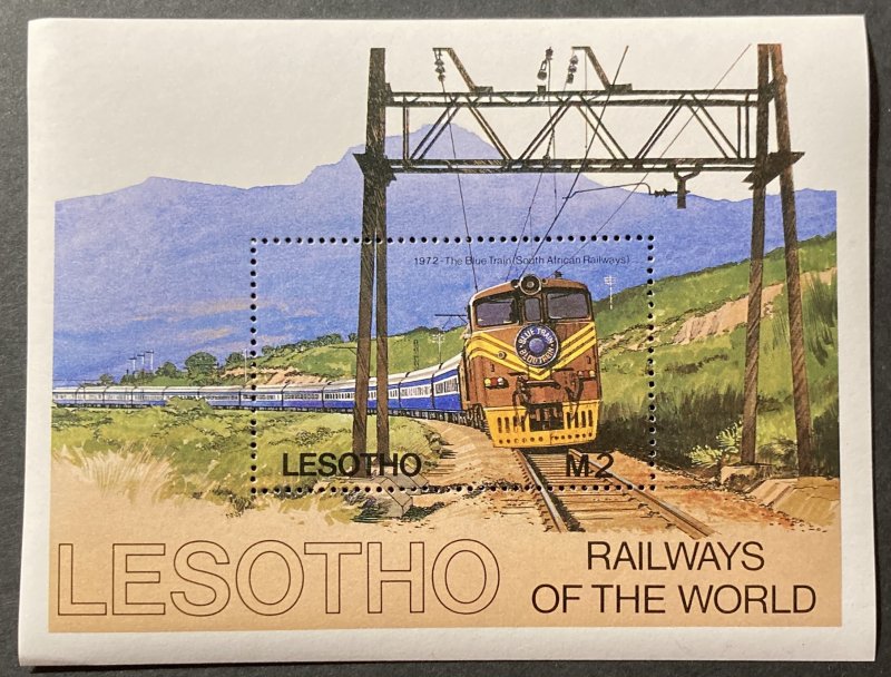 Lesotho 1984 #458 S/S, Wholesale lot of 5, MNH, CV $10.50