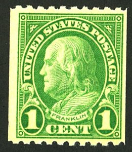 U.S. #604 MINT OG NH