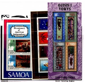 Samoa (Western Samoa) #382a/432a  Souvenir Sheet