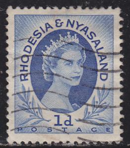 Rhodesia & Nyasaland 142 Queen Elizabeth II 1954