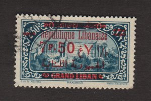 Lebanon - 1928 - Sc. 105 - used