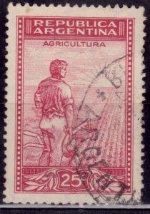 Argentina, 1936, Agriculture, 25c, sc#441, used