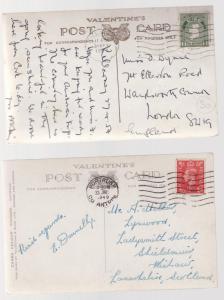 Great Collection 13 Postcard Covers Ireland 1903-1949