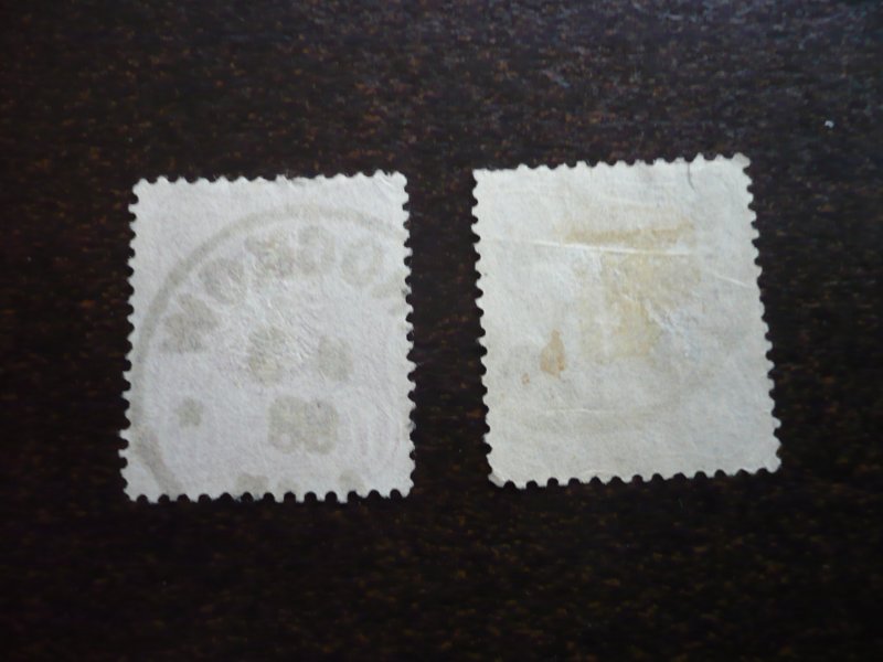Stamps - Germany - Scott# 39-40 - Used Partial Set of 2 Stamps
