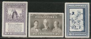 Philippines Scott B1-3 MH* semipostal set