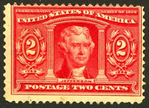 U.S. #324 MINT NG