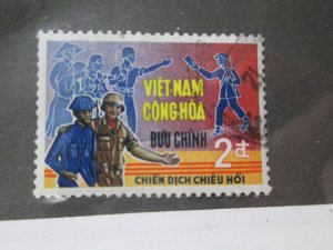 Vietnam (South) #347 used  2024 SCV = $0.25