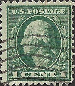 # 498 USED GREEN GEORGE WASHINGTON