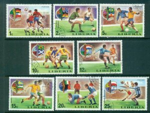 Liberia 1974 World Cup Soccer Championships CTO Lot56773