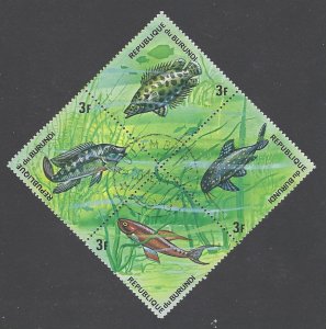 Burundi Sc # 451 used (RS)