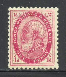 Tonga Scott 1 Unused HOG - 1887 1p King George I - SCV $11.50