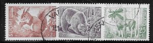 Finland B120 - 122 used 2017 SCV $12.75 --- 12517