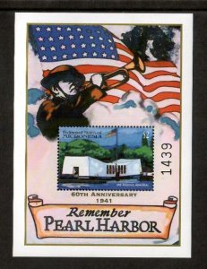Micronesia 2002 - Pearl Harbor - War - Souvenir Stamp Sheet - Scott #480 - MNH