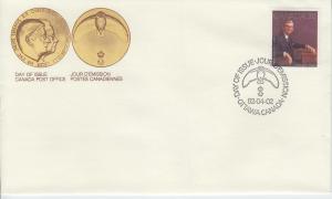 1982 Canada Jules Leger (Scott 914) FDC