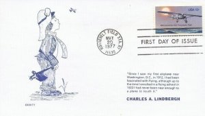 1710 13c CHARLES LINDBERGH - Oddity cachet