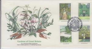 1983 Great Britain Gardens (Scott 1027-30) Fleetwood FDC