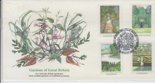 1983 Great Britain Gardens (Scott 1027-30) Fleetwood FDC