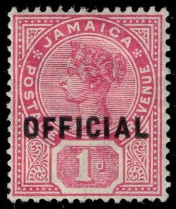 Jamaica #O3 Queen Victoria; Unused