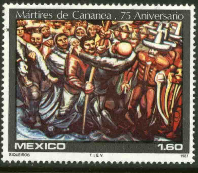 MEXICO 1238, 75th Anniversary of Labor Strike at Cananea. MINT, NH. VF.