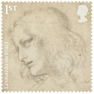 Stamps Great Britain  - Leonardo da Vinci Stamp Set