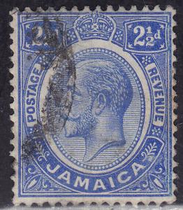 Jamaica 64 USED 1912 King George V 2½d