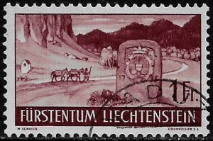 Liechtenstein #148 Used Stamp - Frontier Stone