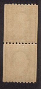 U.S. - 486 - Pair - EXTRA FINE - Never Hinged 