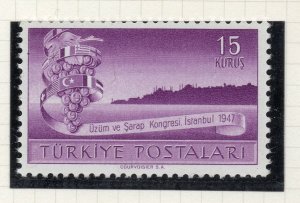 Turkey 1947 Early Issue Fine Mint Hinged 15k. NW-10525
