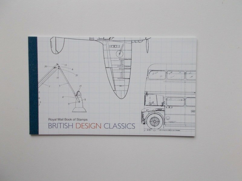 2009 DX44 British Design Classics Prestige Booklet Complete Face £20.14 Cat £38