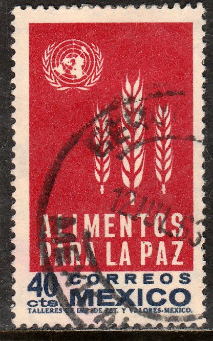 MEXICO 934, Freedom from Hunger Campaign. USED VF. (1093)