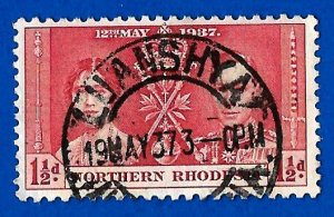 Northern Rhodesia 1937 - U - Scott #22 *