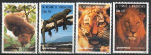 Saint Thomas & Prince Stamp 1237-1240  - Animals 