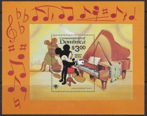 Dominica 653 MNH 1979 Mickey Mouse (SS)(ad4436)