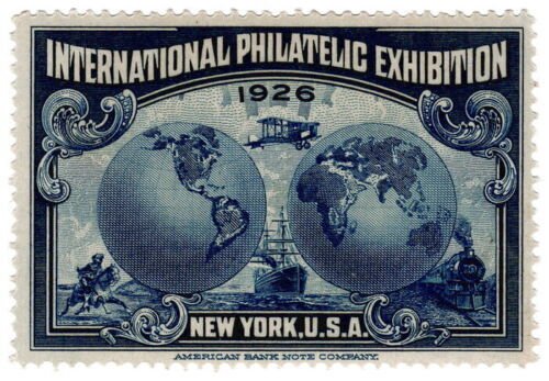 (I.B) US Cinderella : International Philatelic Exhibition (New York 1926) 