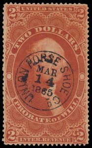 U.S. REV. FIRST ISSUE R83c  Used (ID # 97811)